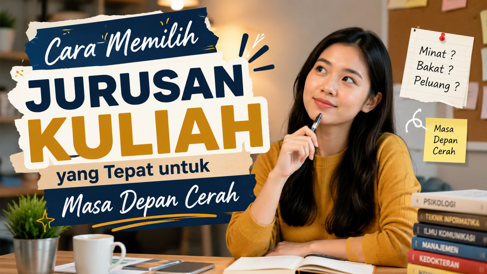 Cara Memilih Jurusan Kuliah yang Tepat untuk Masa Depan Cerah