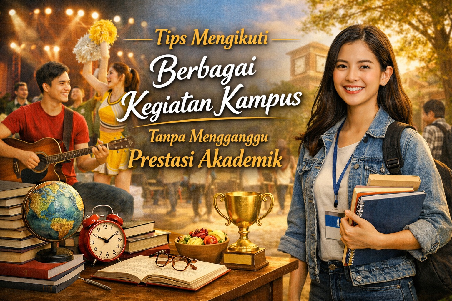Tips Mengikuti Berbagai Kegiatan Kampus Tanpa Mengganggu Prestasi Akademik