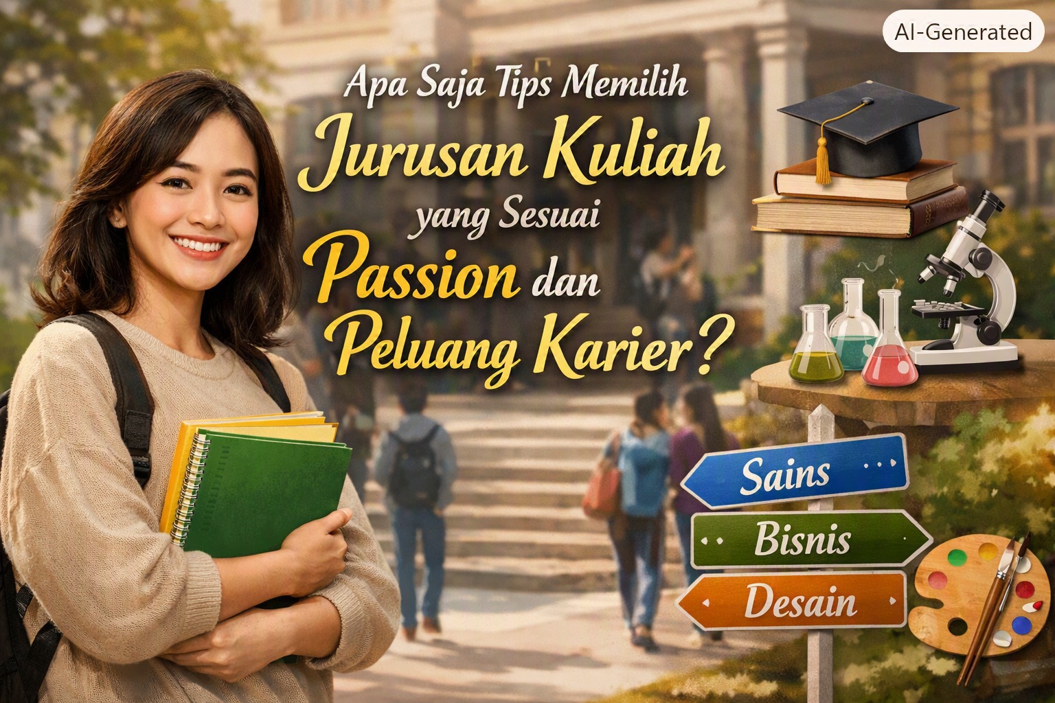 Apa Saja Tips Memilih Jurusan Kuliah yang Sesuai Passion dan Peluang Karier?