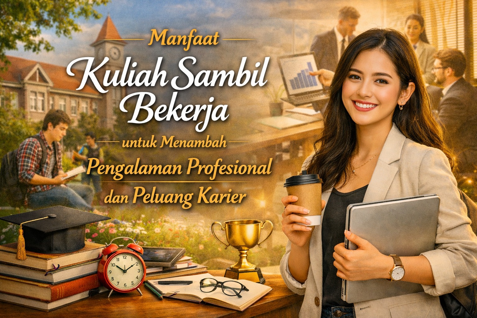 Manfaat Kuliah Sambil Bekerja untuk Menambah Pengalaman Profesional dan Peluang Karier