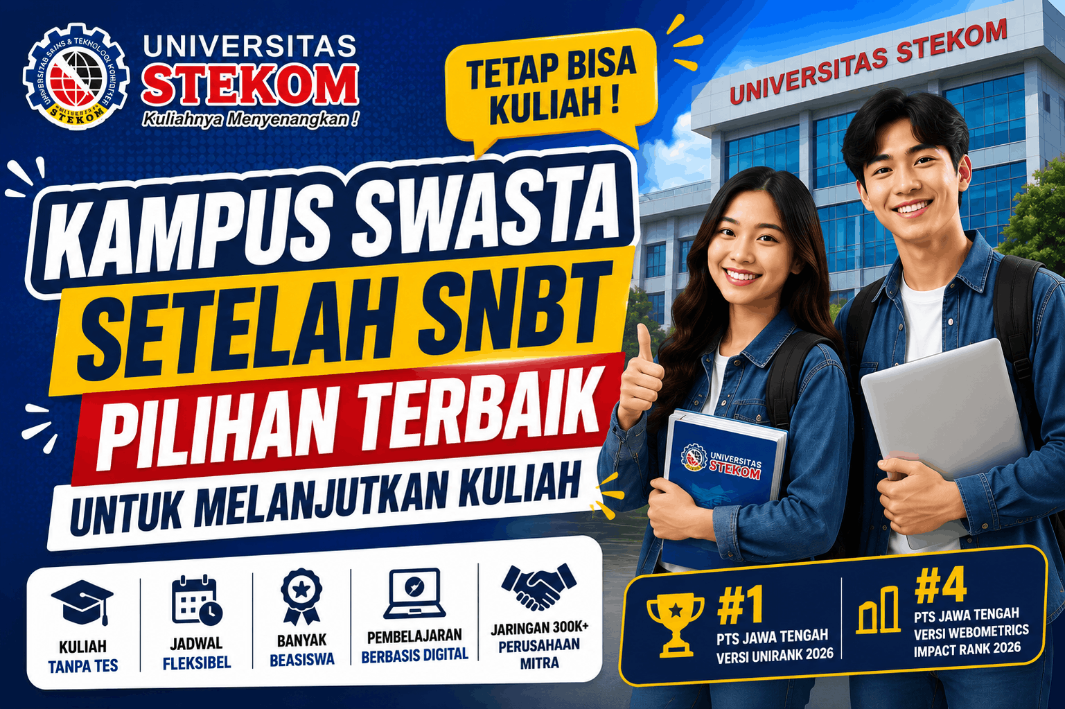 Kampus Swasta Setelah SNBT Pilihan Terbaik untuk Melanjutkan Kuliah