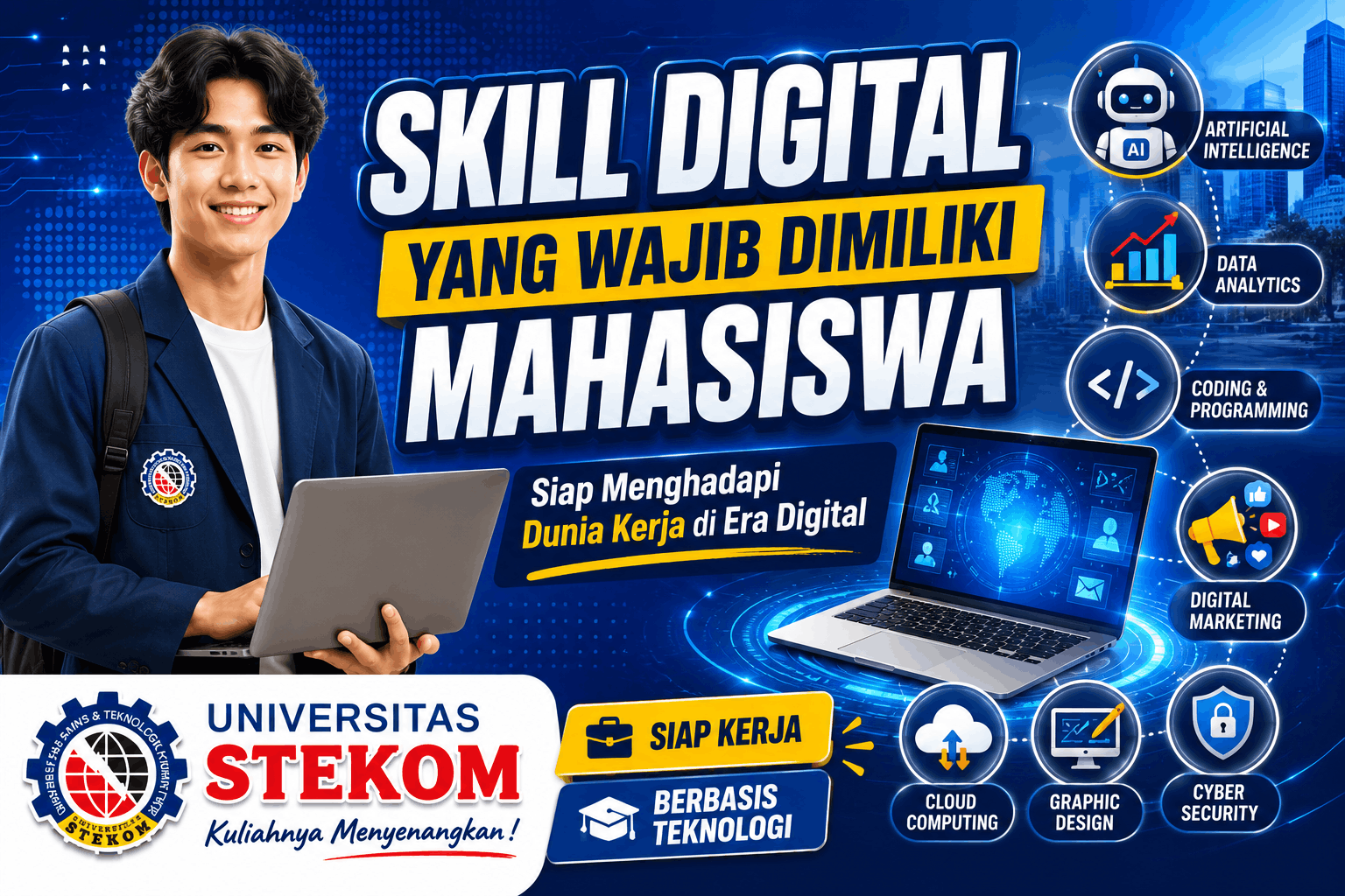Skill Digital yang Wajib Dimiliki Mahasiswa untuk Menghadapi Dunia Kerja