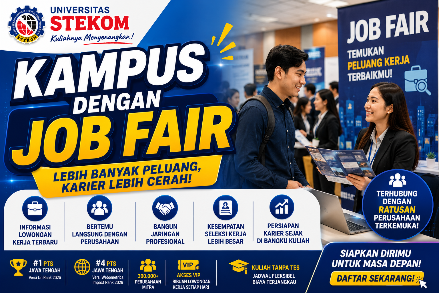 Job Fair Kampus Membuka Peluang Karier bagi Mahasiswa dan Lulusan