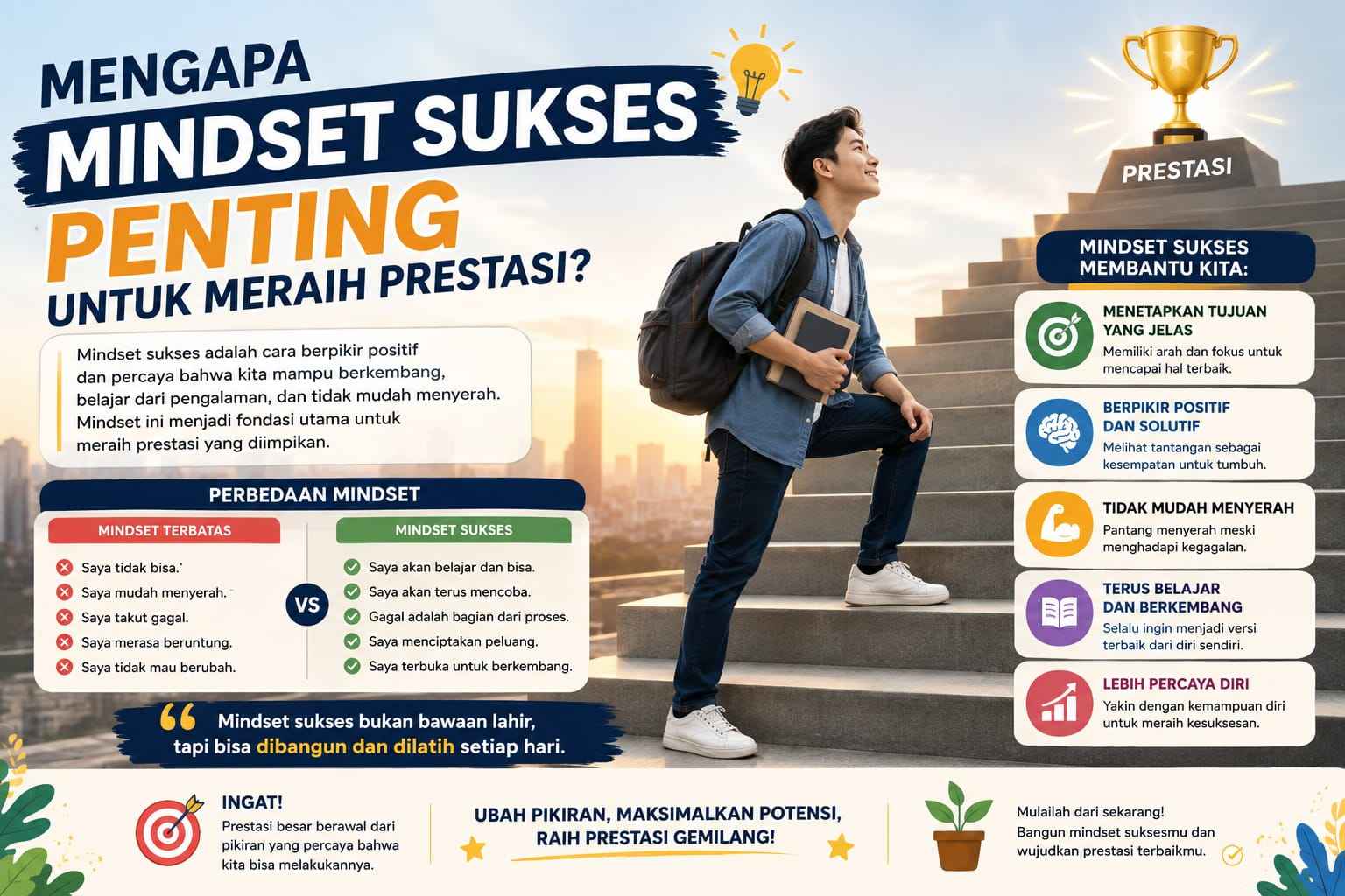 Mengapa Mindset Sukses Penting Untuk Meraih Prestasi?