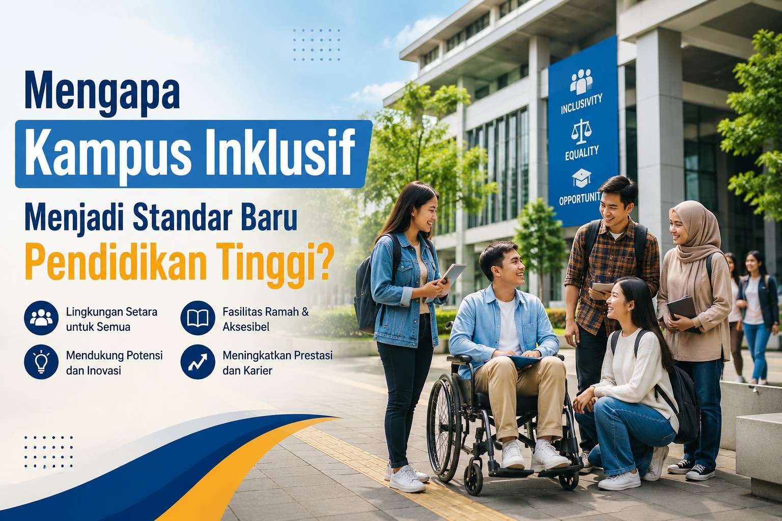 Mengapa Kampus Inklusif Menjadi Standar Baru Pendidikan Tinggi?