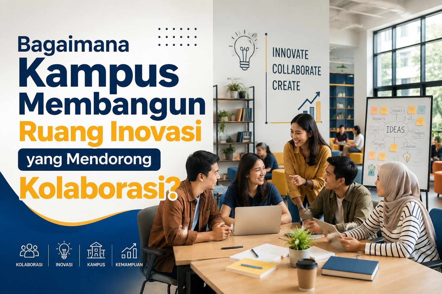 Bagaimana Kampus Membangun Ruang Inovasi yang Mendorong Kolaborasi?