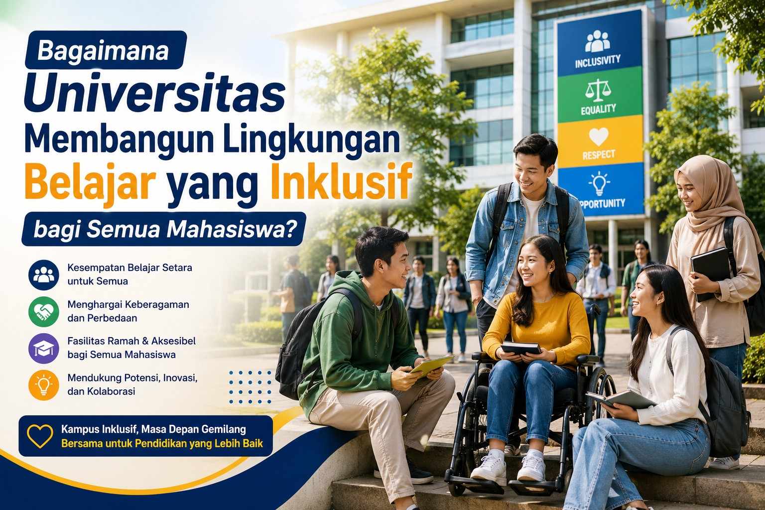 Bagaimana Universitas Membangun Lingkungan Belajar yang Inklusif bagi Semua Mahasiswa?