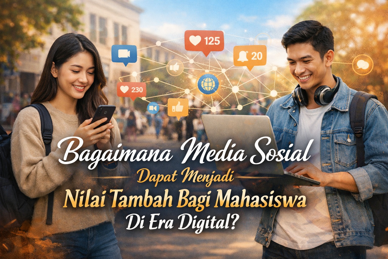 Bagaimana Media Sosial Dapat Menjadi Nilai Tambah Bagi Mahasiswa Di Era Digital?