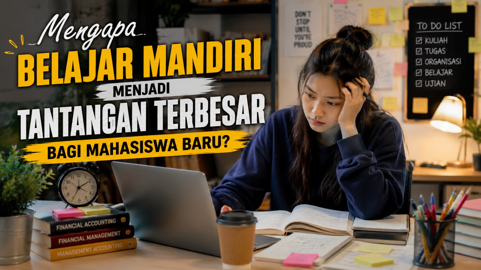 Mengapa Belajar Mandiri Menjadi Tantangan Terbesar bagi Mahasiswa Baru?