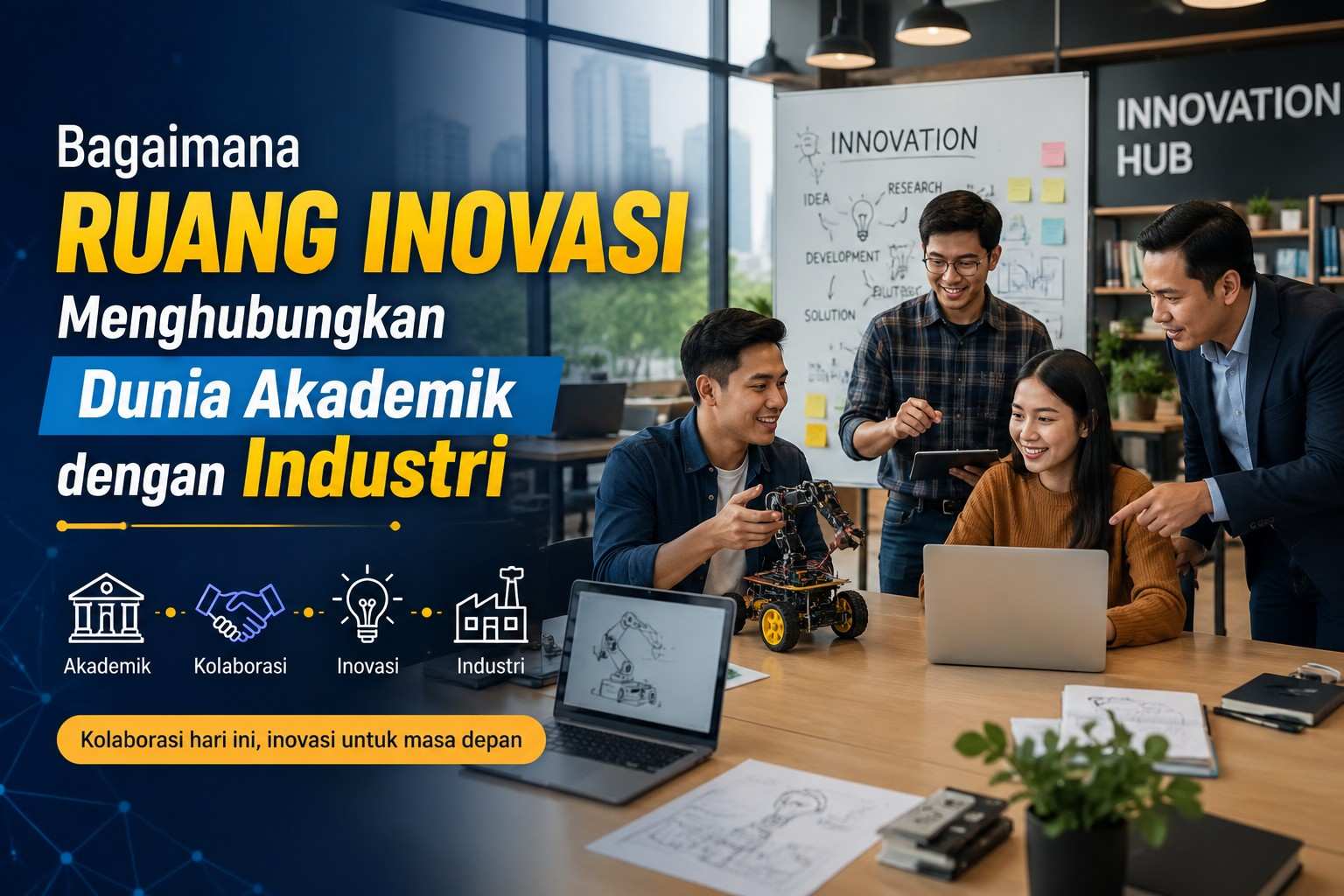 Bagaimana Ruang Inovasi Mendorong Kolaborasi antara Kampus dan Industri?