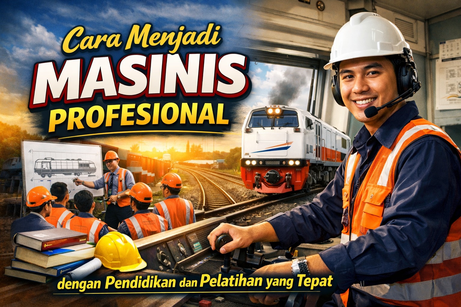 Cara Menjadi Masinis Profesional dengan Pendidikan dan Pelatihan yang Tepat