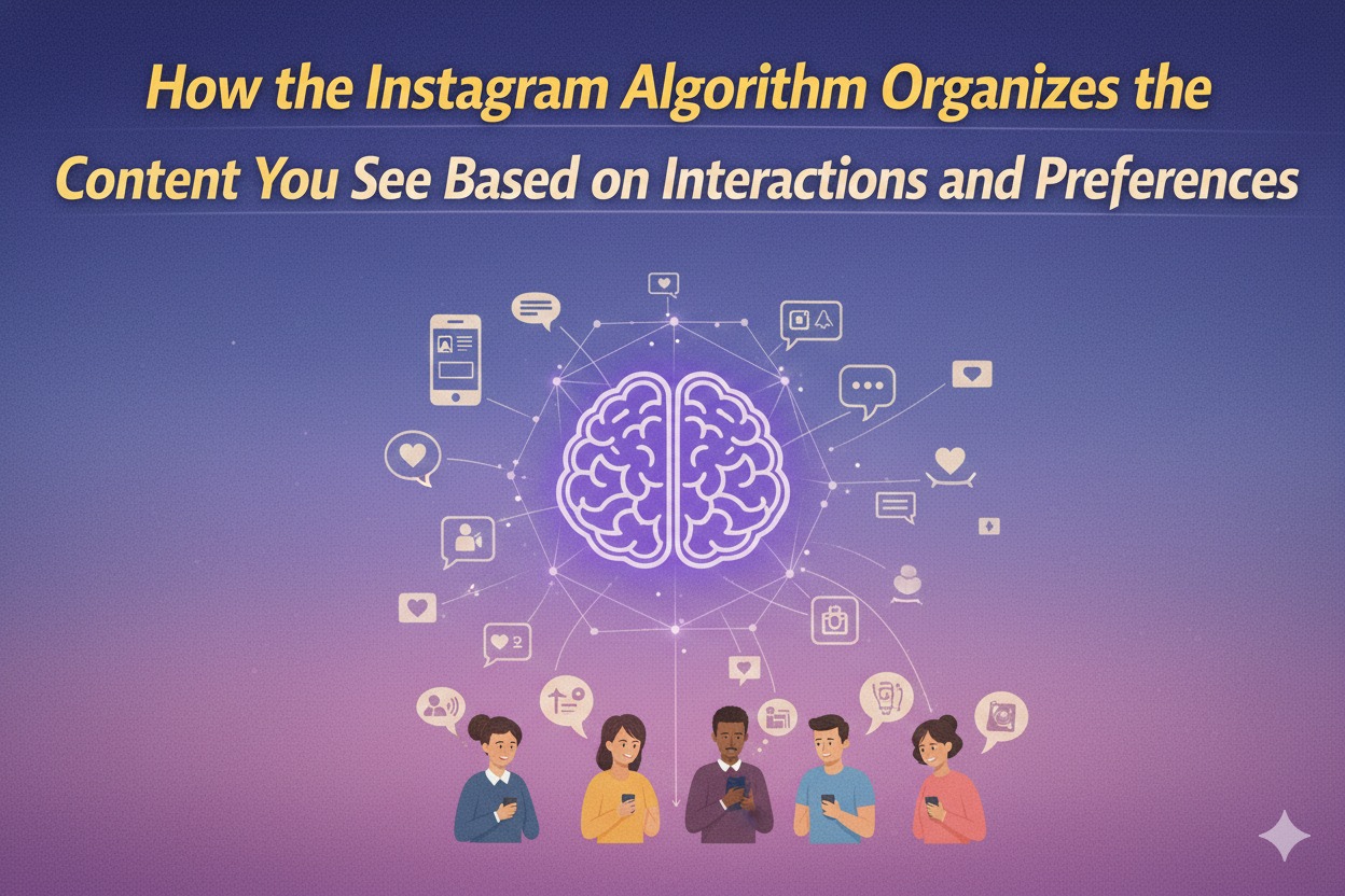 How the Instagram Algorithm Organizes the Content You See Based on Interactions and Preferences