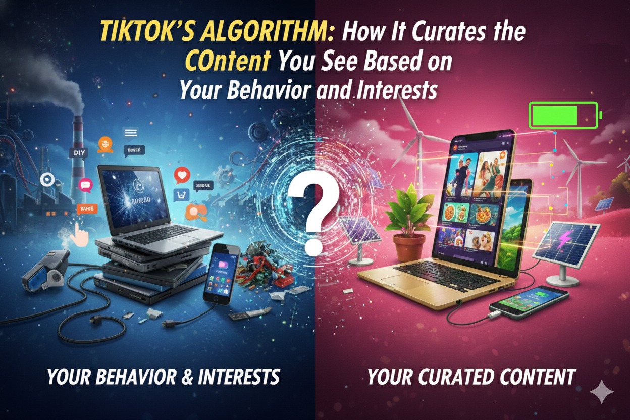 TikTok's Algorithm: How It Curates the Content You See Based on Your Behavior and Interests