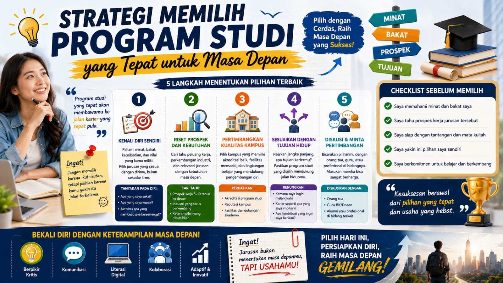 Strategi Memilih Program Studi yang Tepat untuk Masa Depan