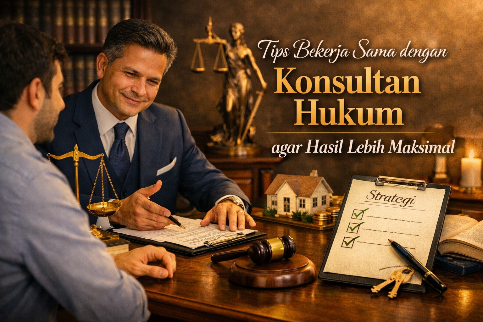 Tips Bekerja Sama dengan Konsultan Hukum agar Hasil Lebih Maksimal