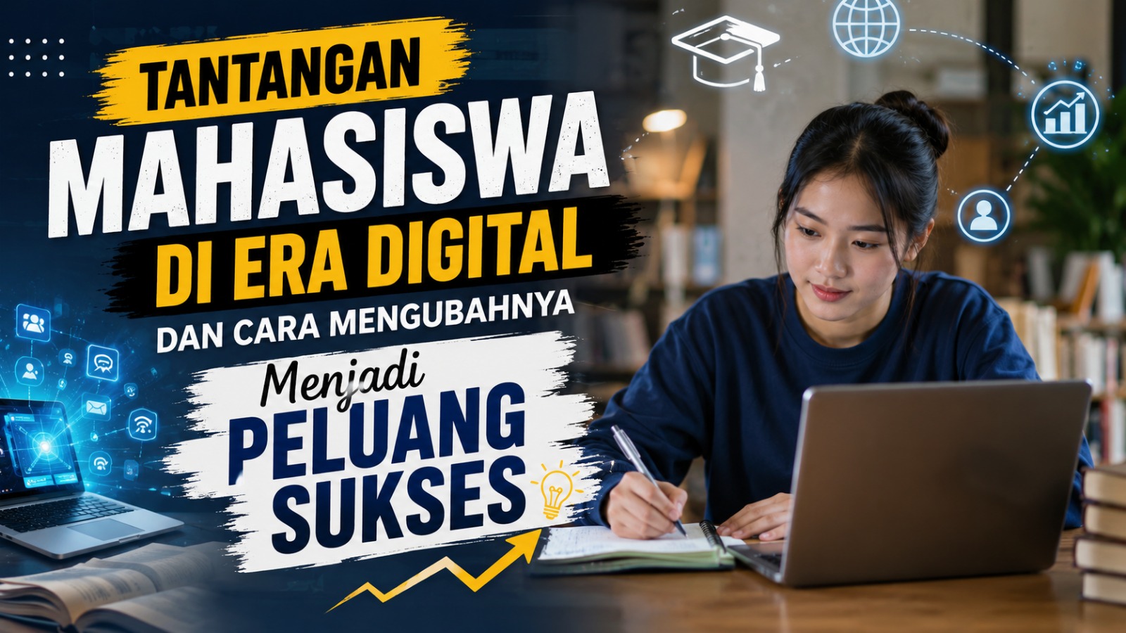 Tantangan Mahasiswa di Era Digital dan Cara Mengubahnya Menjadi Peluang Sukses