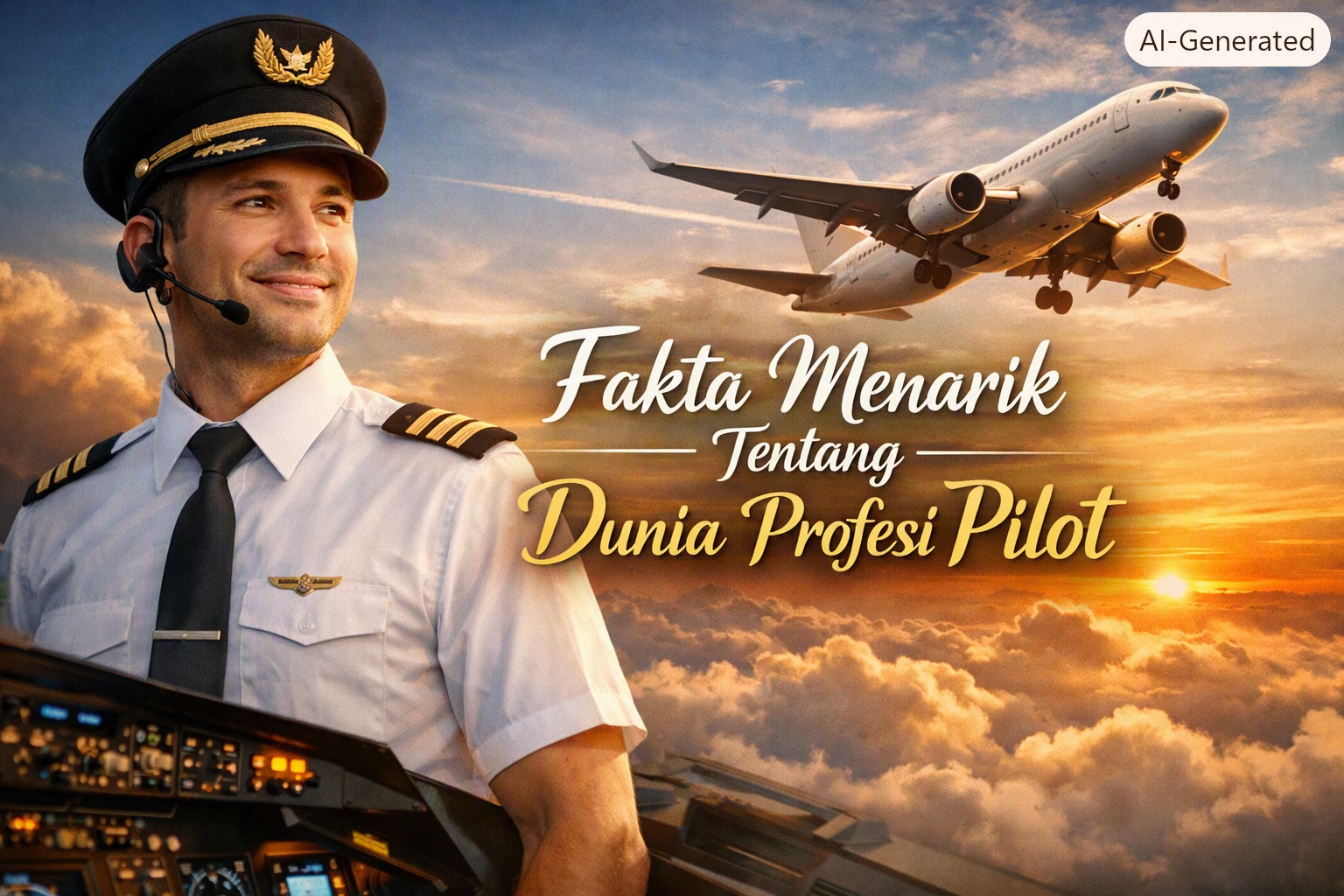 Fakta Menarik Tentang Dunia Profesi Pilot