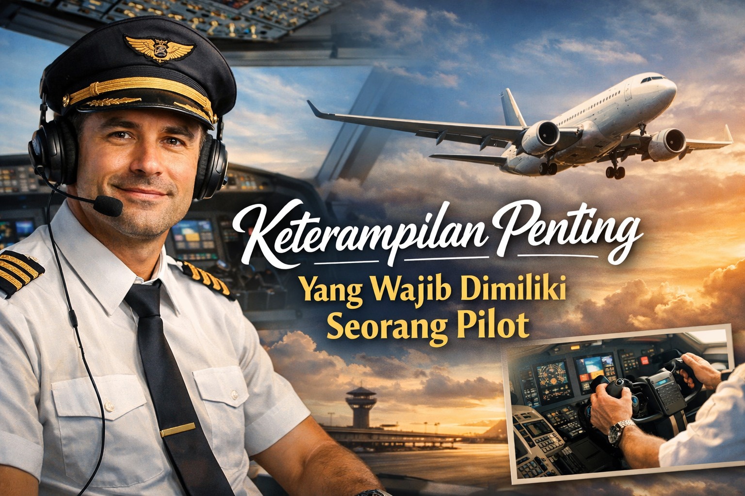 Keterampilan Penting Yang Wajib Dimiliki Seorang Pilot