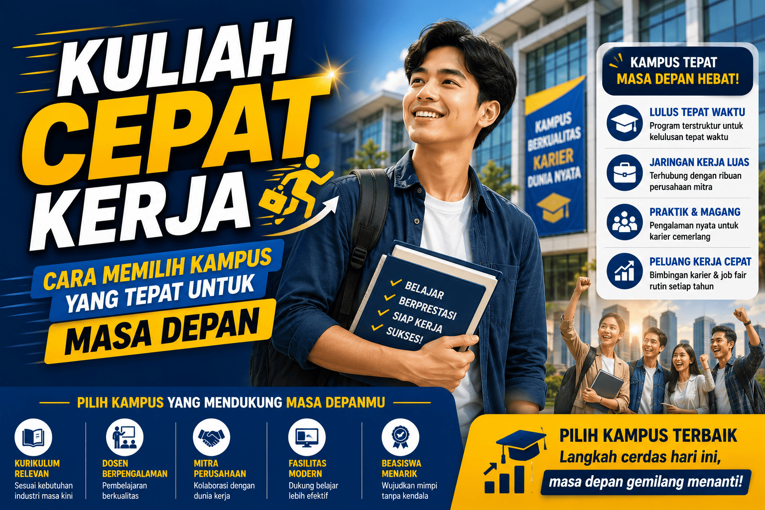 Kuliah Cepat Kerja Cara Memilih Kampus yang Tepat untuk Masa Depan