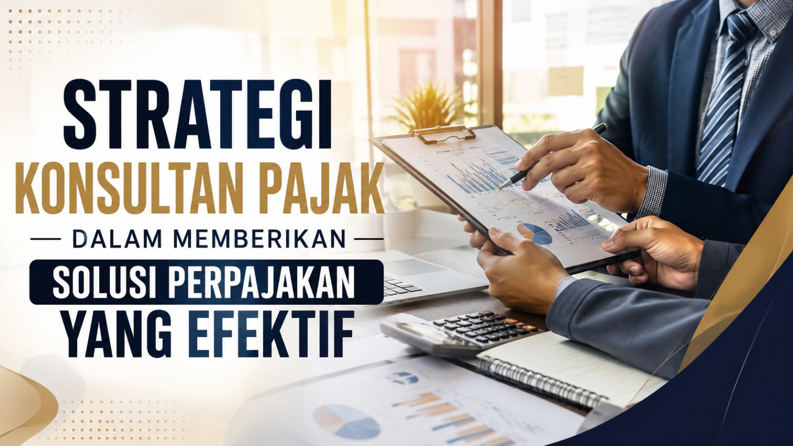 Strategi Konsultan Pajak Dalam Memberikan Solusi Perpajakan Yang Efektif