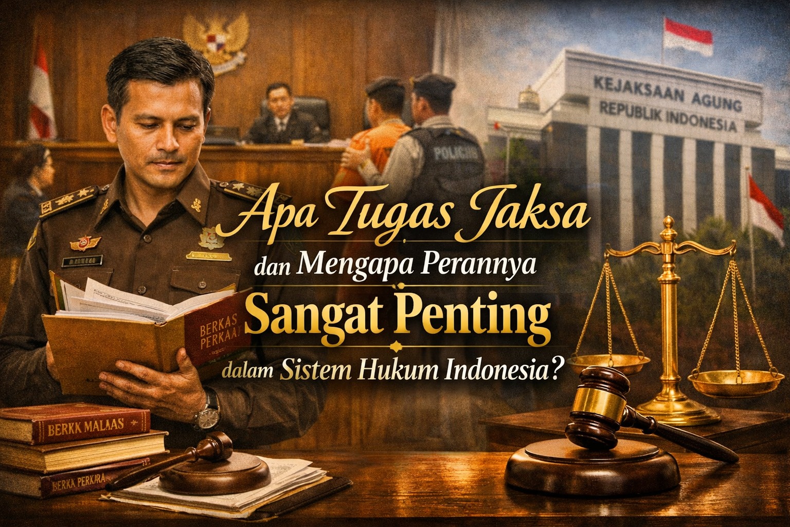 Apa Tugas Jaksa dan Mengapa Perannya Sangat Penting dalam Sistem Hukum Indonesia?
