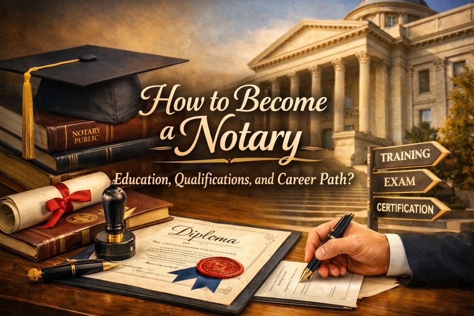 How to Become a Notary  Education, Qualifications, and Career Path?