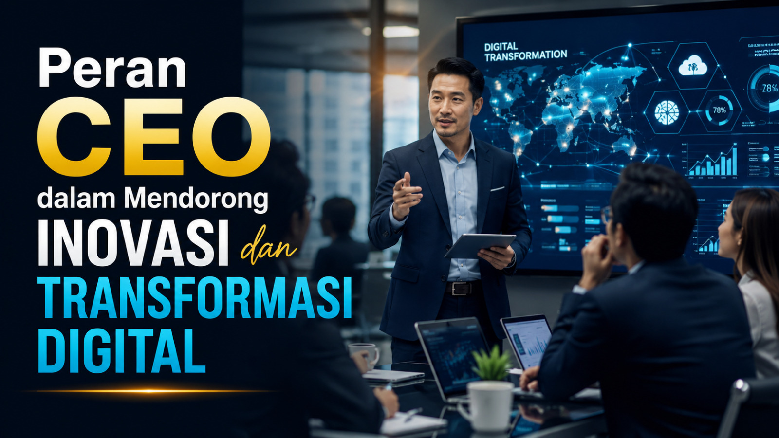 Peran CEO dalam Mendorong Inovasi dan Transformasi Digital