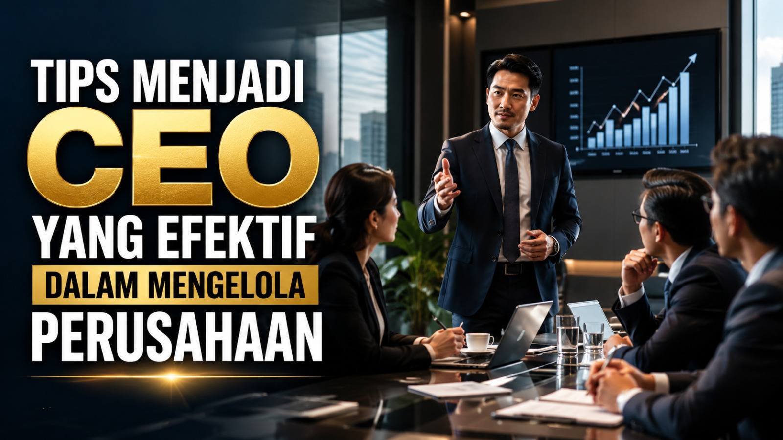Tips Menjadi CEO yang Efektif dalam Mengelola Perusahaan
