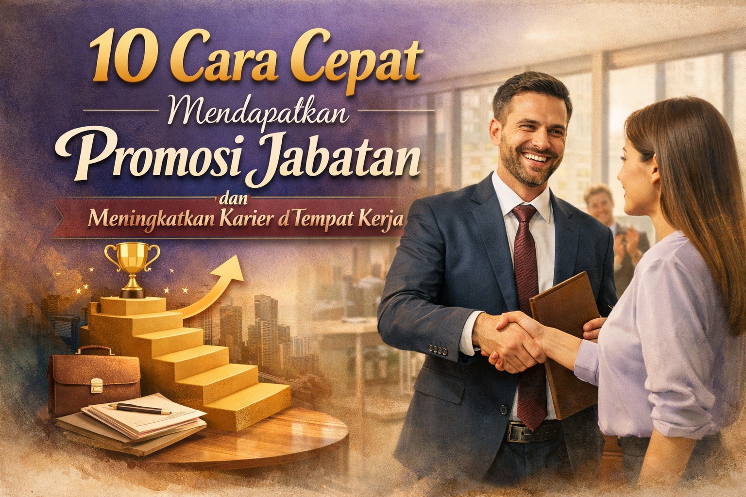 10 Cara Cepat Mendapatkan Promosi Jabatan dan Meningkatkan Karier di Tempat Kerja
