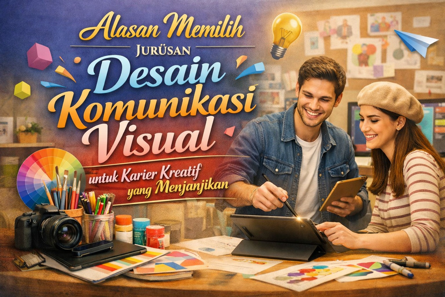 Alasan Memilih Jurusan Desain Komunikasi Visual untuk Karier Kreatif yang Menjanjikan