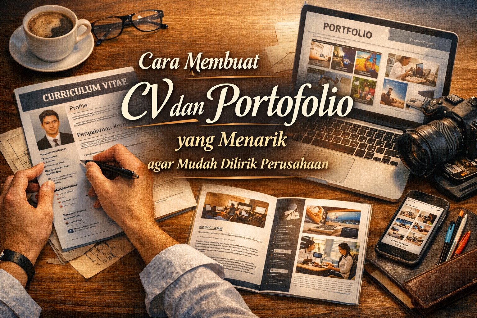 Cara Membuat CV dan Portofolio yang Menarik agar Mudah Dilirik Perusahaan