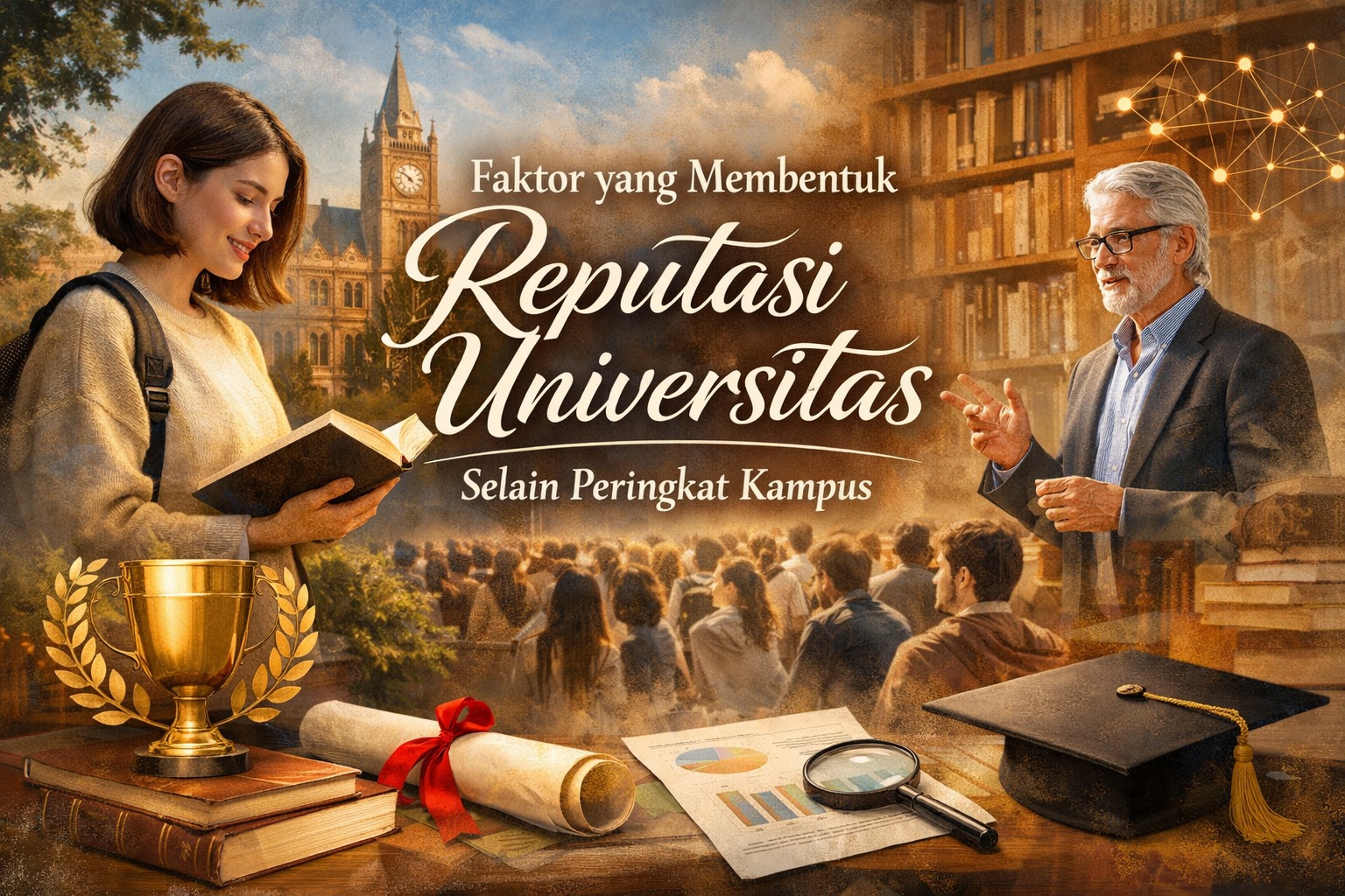 Faktor yang Membentuk Reputasi Universitas Selain Peringkat Kampus