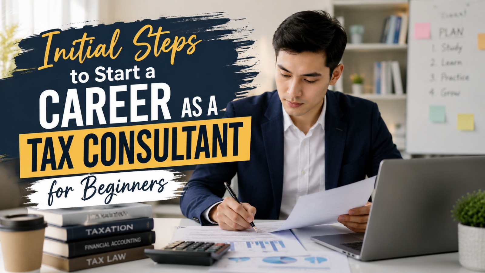 Initial Steps To Start A Career As A Tax Consultant For Beginners