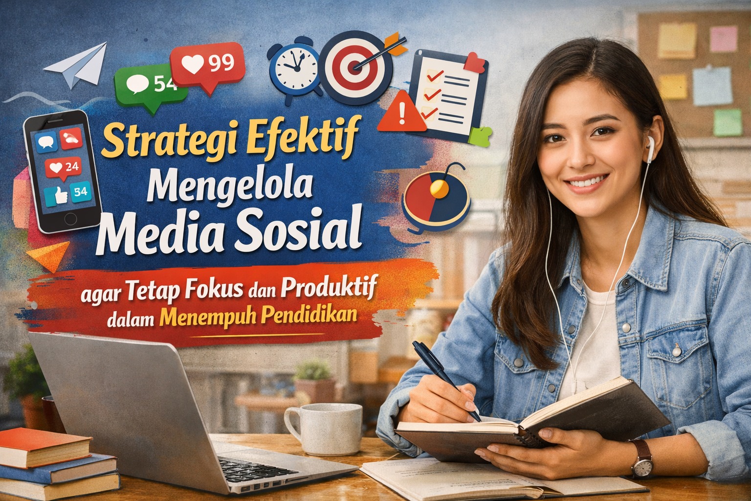 Strategi Efektif Mengelola Media Sosial agar Tetap Fokus dan Produktif dalam Menempuh Pendidikan