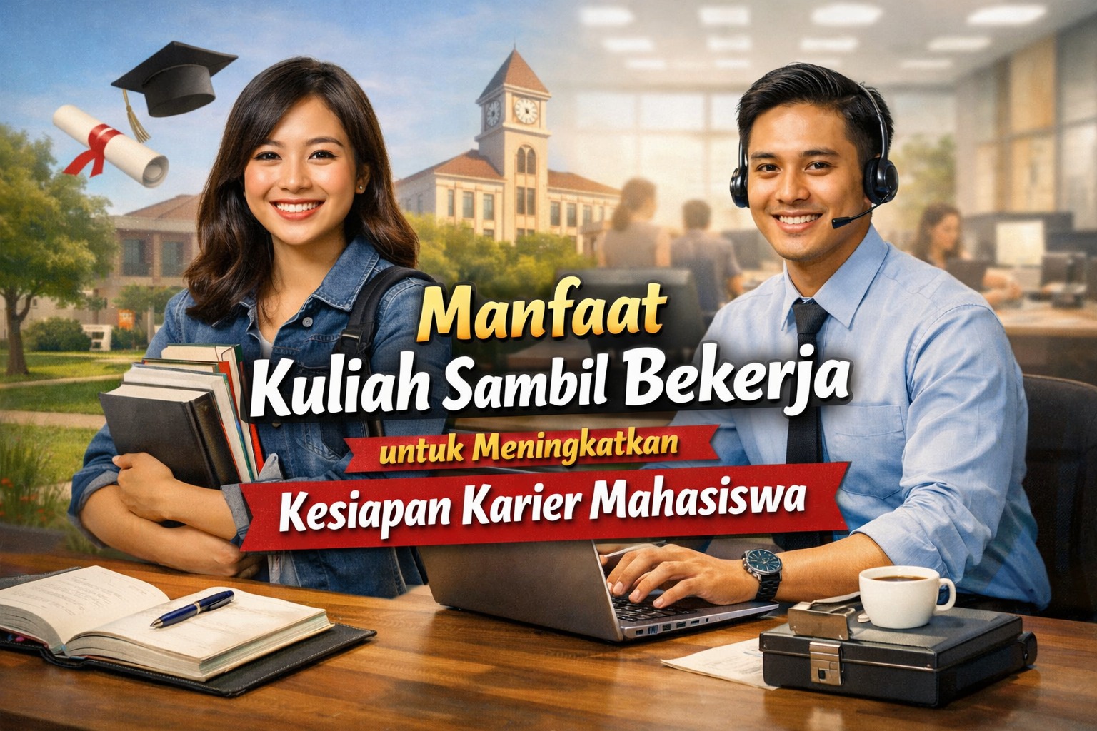 Manfaat Kuliah Sambil Bekerja untuk Meningkatkan Kesiapan Karier Mahasiswa