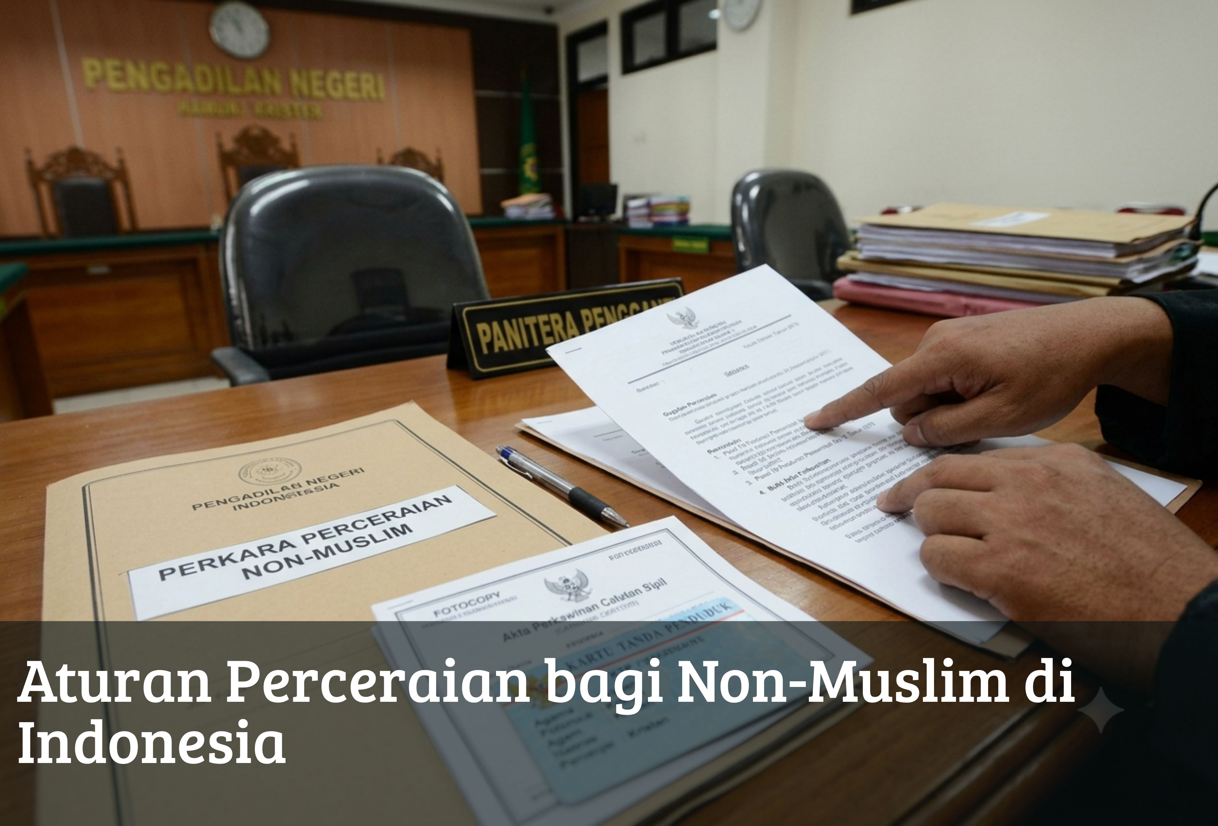 Aturan Perceraian bagi Non-Muslim di Indonesia
