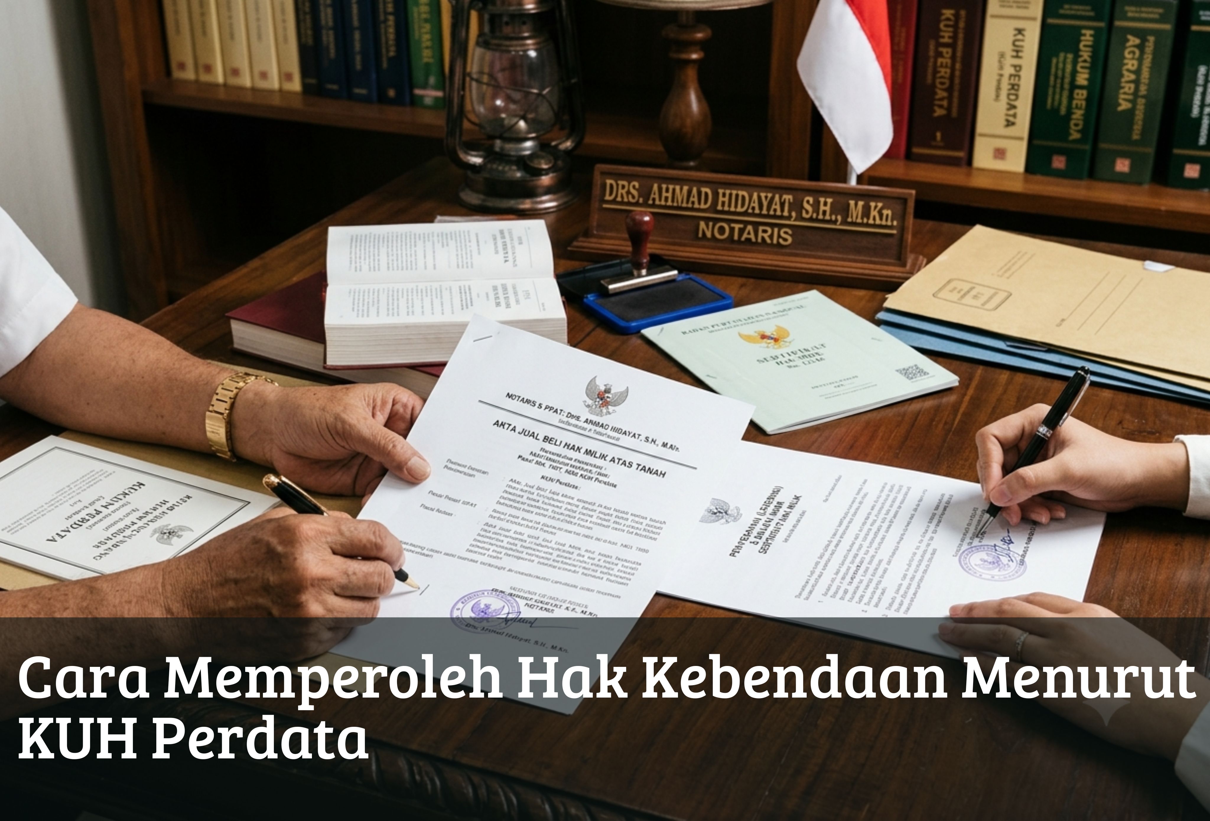 Cara Memperoleh Hak Kebendaan Menurut KUH Perdata