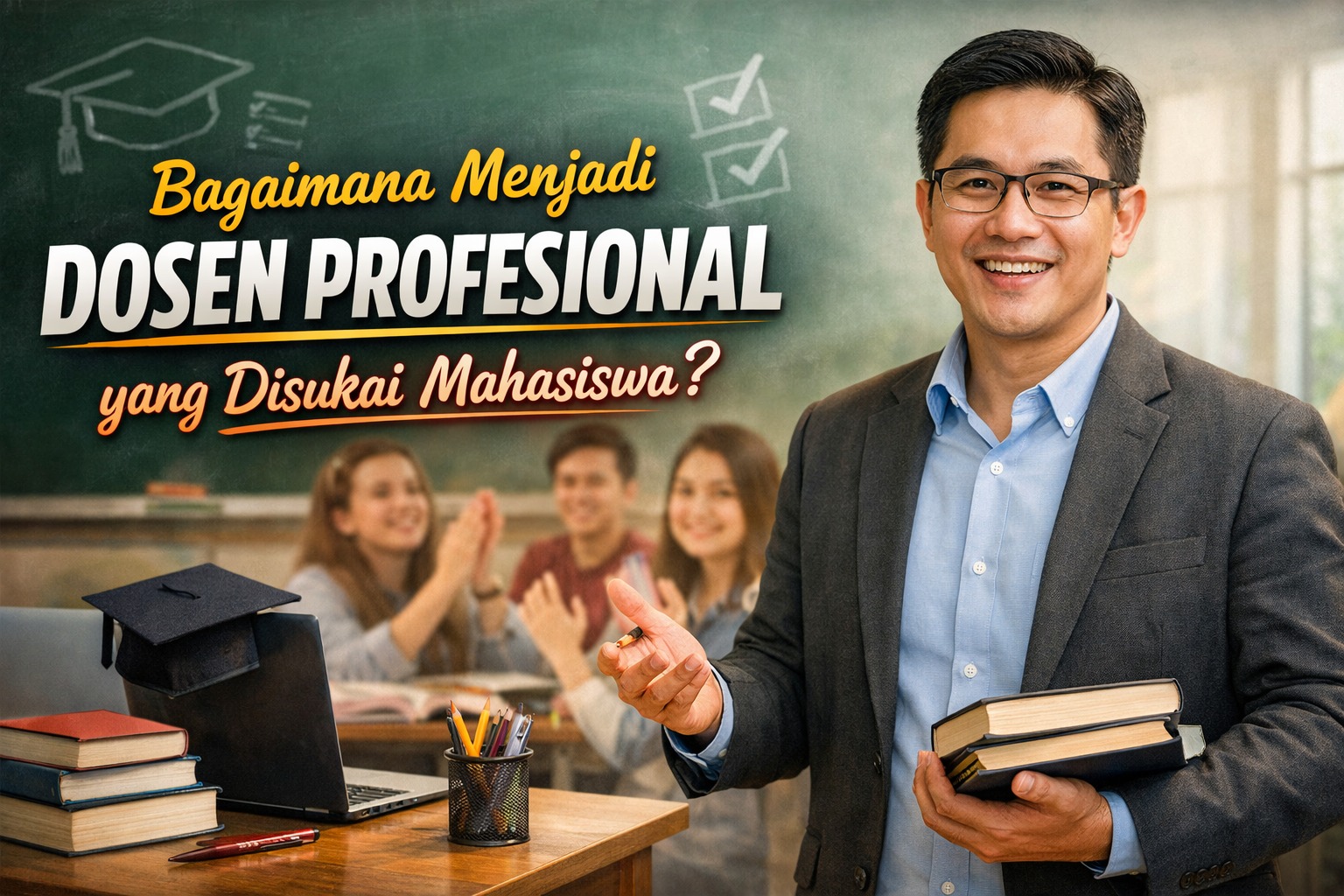 Bagaimana Menjadi Dosen Profesional yang Disukai Mahasiswa?