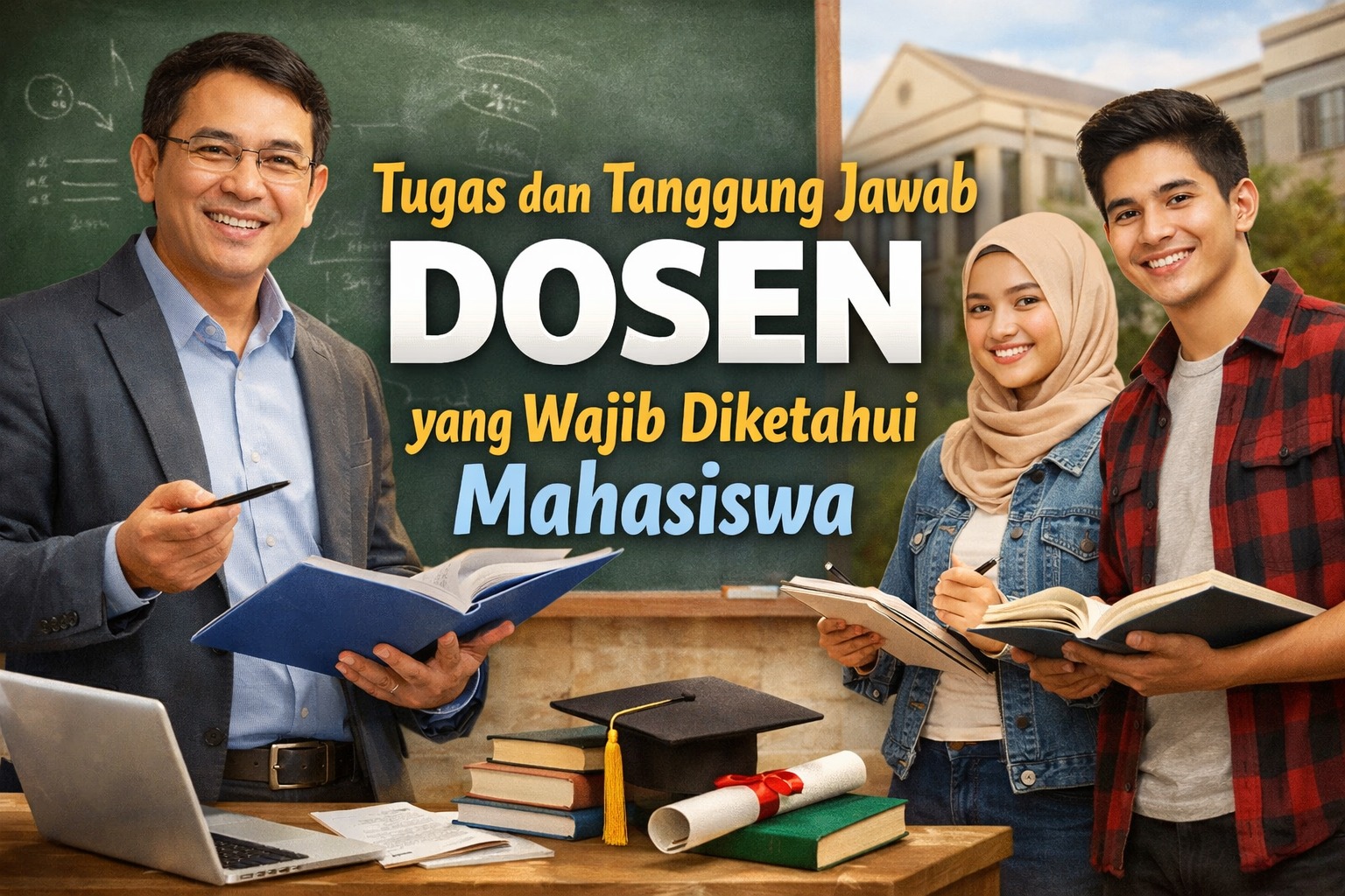 Tugas dan Tanggung Jawab Dosen yang Wajib Diketahui Mahasiswa