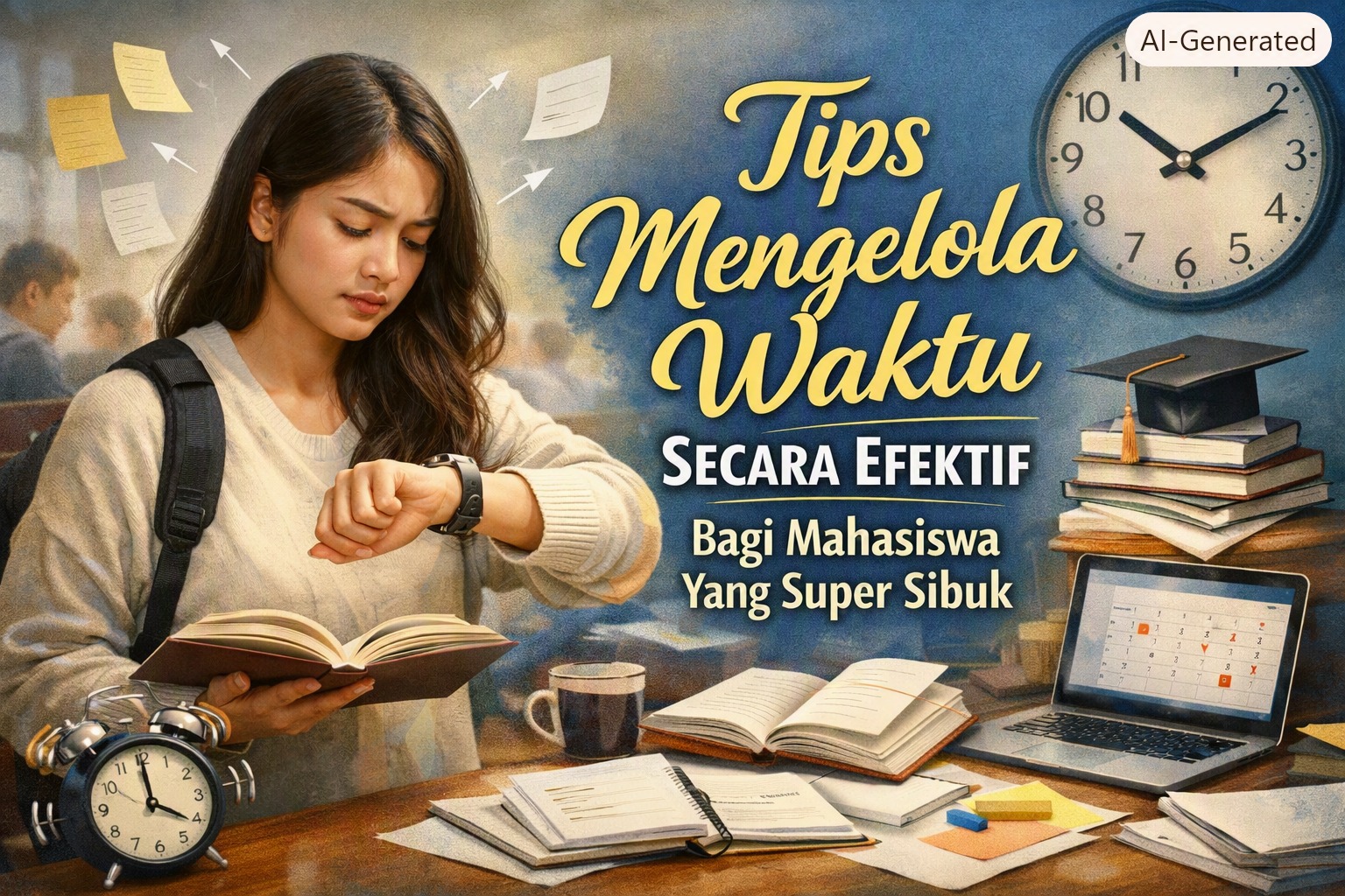 Tips Mengelola Waktu Secara Efektif Bagi Mahasiswa Yang Super Sibuk
