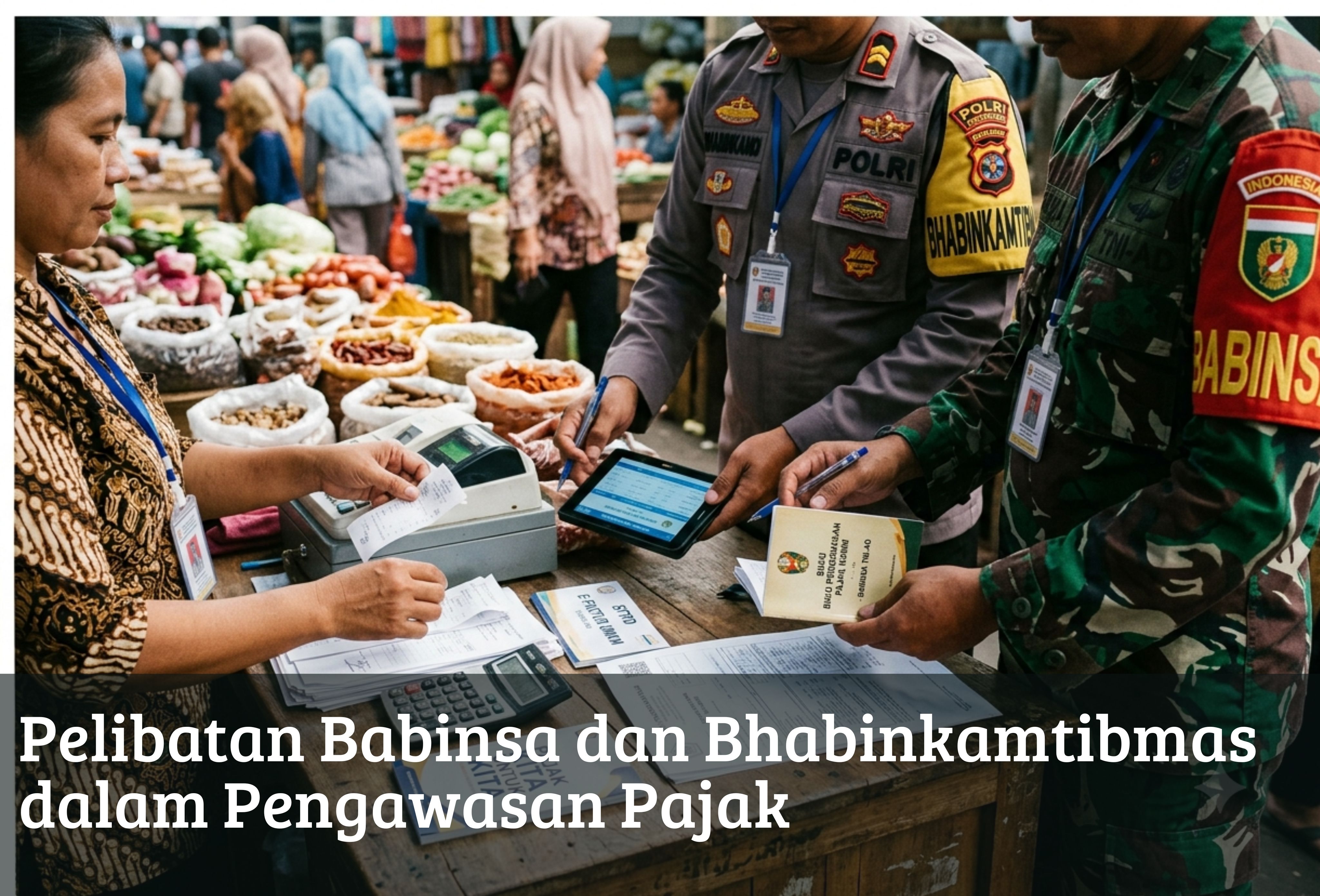 Pelibatan Babinsa dan Bhabinkamtibmas dalam Pengawasan Pajak