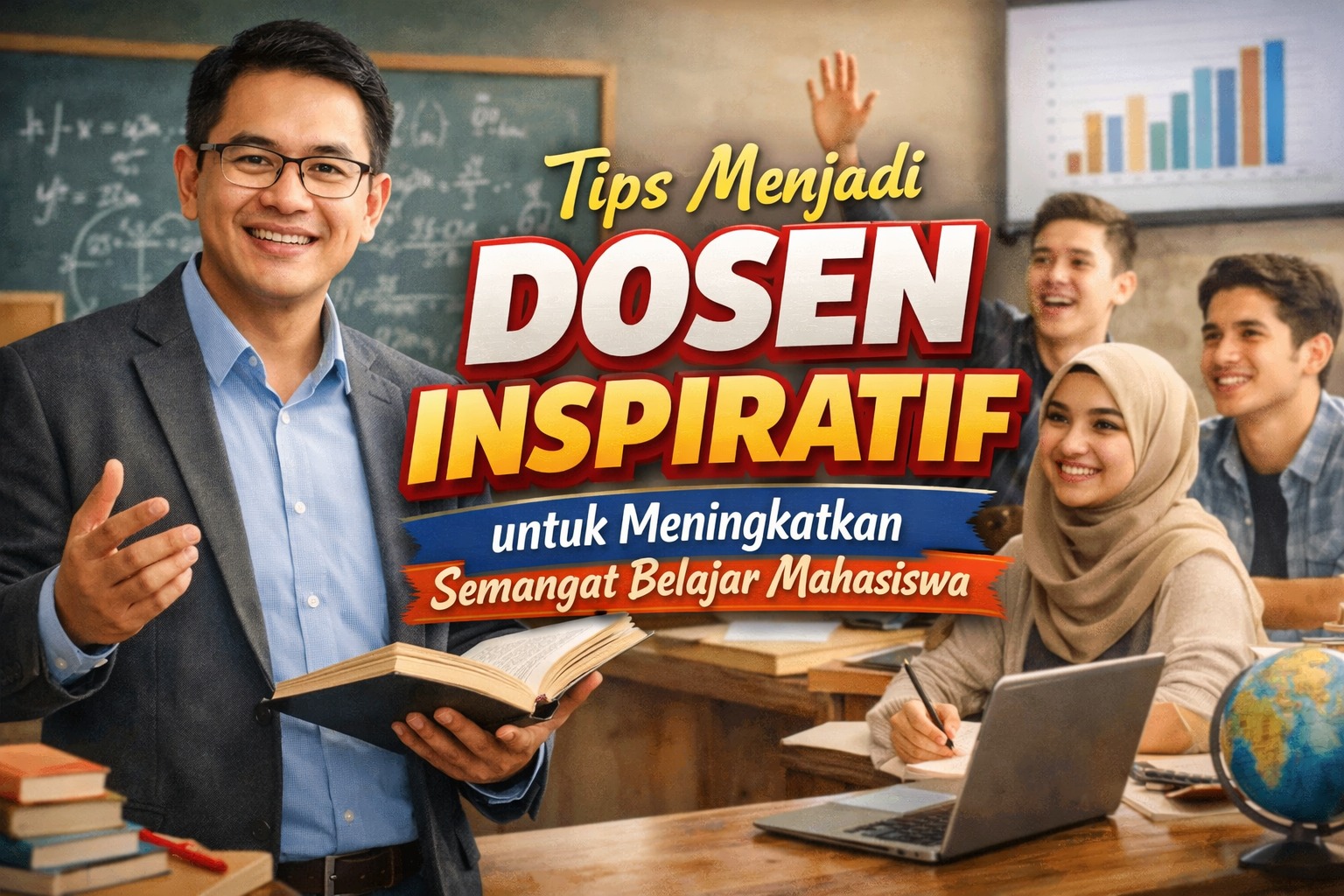 Tips Menjadi Dosen Inspiratif untuk Meningkatkan Semangat Belajar Mahasiswa