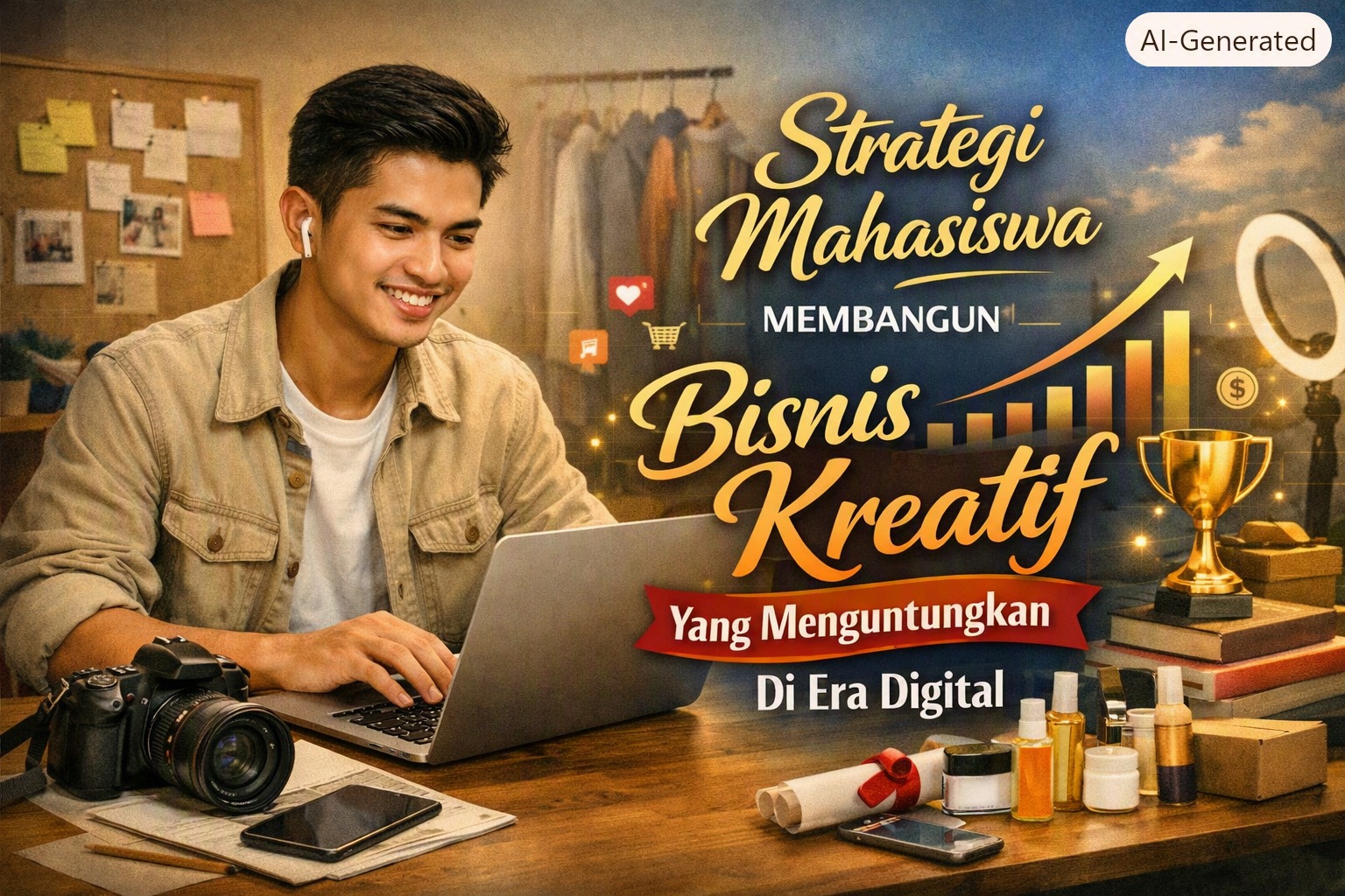 Strategi Mahasiswa Membangun Bisnis Kreatif Yang Menguntungkan Di Era Digital