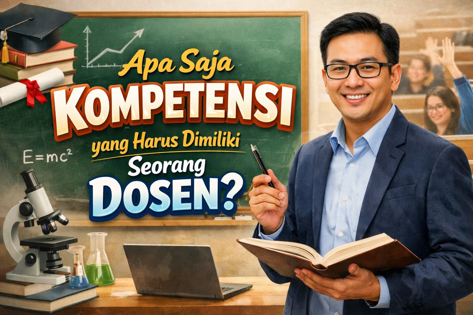Apa Saja Kompetensi yang Harus Dimiliki Seorang Dosen?