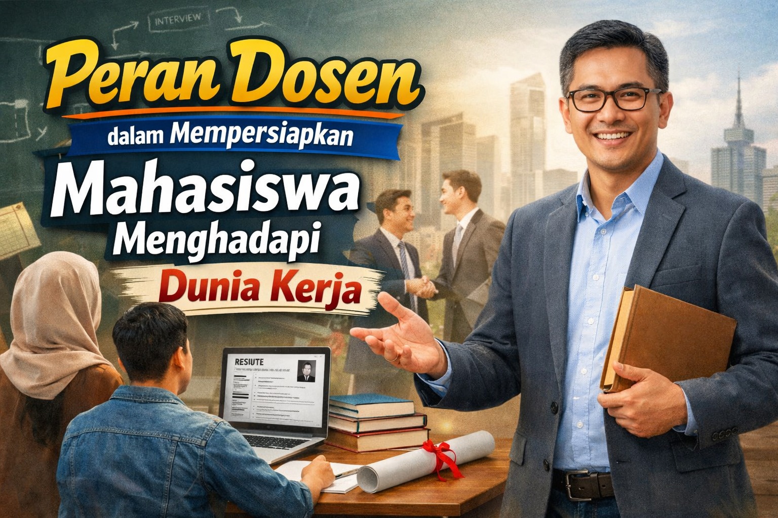 Peran Dosen dalam Mempersiapkan Mahasiswa Menghadapi Dunia Kerja