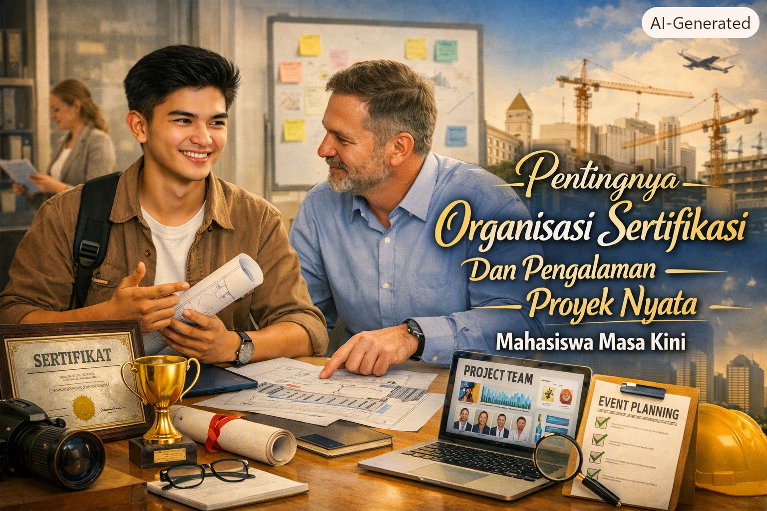 Pentingnya Organisasi Sertifikasi Dan Pengalaman Proyek Nyata Bagi Mahasiswa Masa Kini