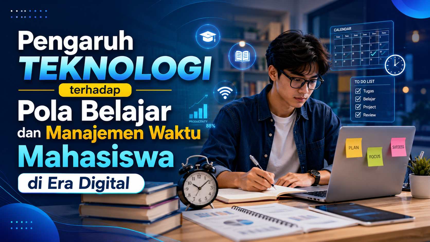 Pengaruh Teknologi terhadap Pola Belajar dan Manajemen Waktu Mahasiswa di Era Digital
