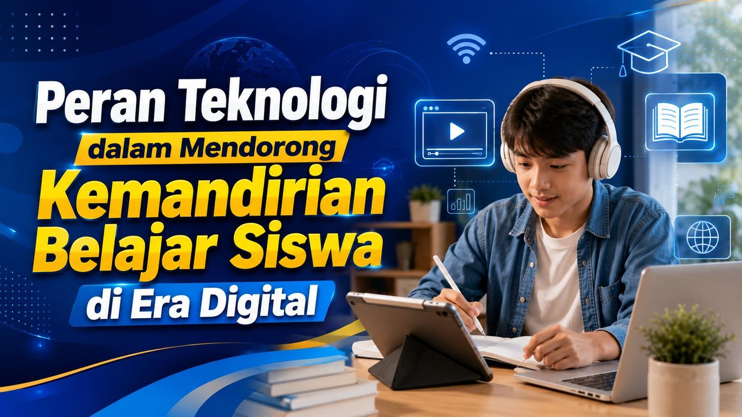 Peran Teknologi dalam Mendorong Kemandirian Belajar Siswa di Era Digital