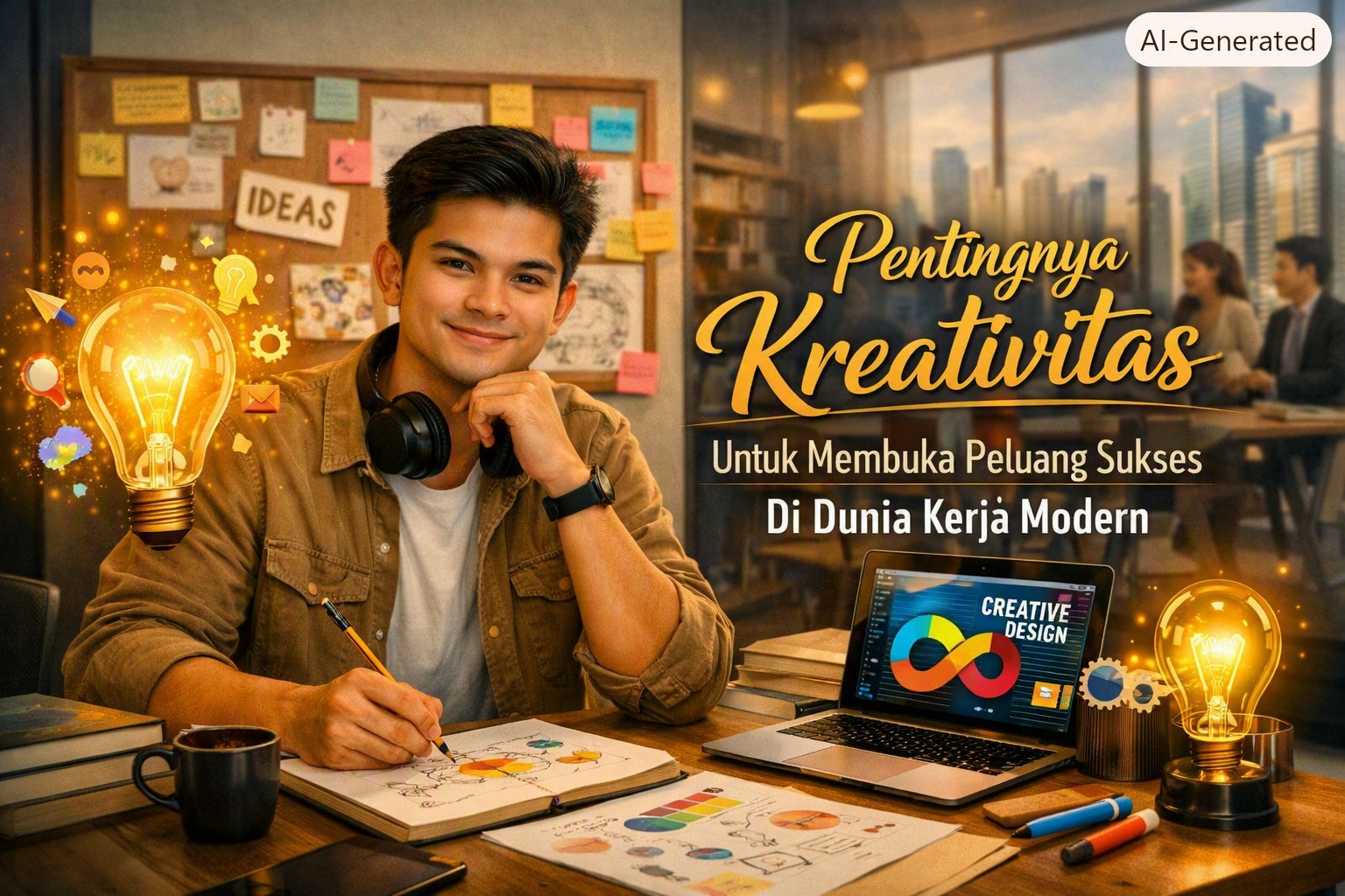 Pentingnya Kreativitas Untuk Membuka Peluang Sukses Di Dunia Kerja Modern