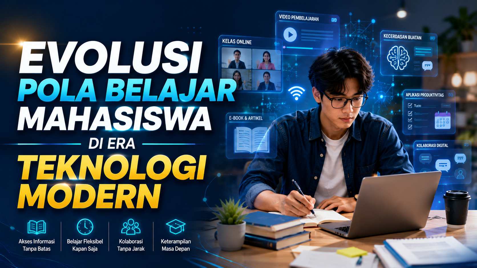 Evolusi Pola Belajar Mahasiswa di Era Teknologi Modern